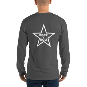 Rock n Roll White Star Long sleeve t-shirt