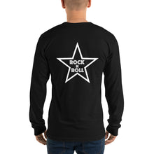 Load image into Gallery viewer, Rock n Roll White Star Long sleeve t-shirt