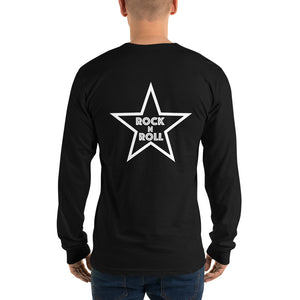 Rock n Roll White Star Long sleeve t-shirt