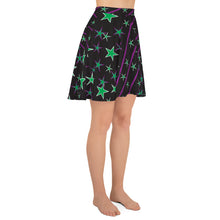 Load image into Gallery viewer, Night Sky Women&#39;s Skater Skirt