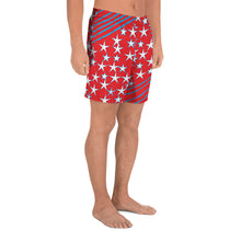 Load image into Gallery viewer, Stars &amp; Stripes Men&#39;s Athletic Long Shorts