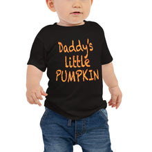 Load image into Gallery viewer, Z10 Daddy&#39;s Little Pumpkin Family Halloween Short Sleeved Cotton Baby Tee