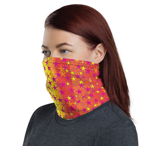 Big Pop Double Stars Unisex Neck Gaiter Face Mask