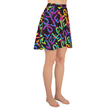 Load image into Gallery viewer, Love on Stars Women&#39;s Skater Skirt