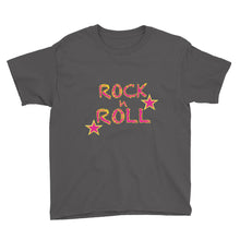 Load image into Gallery viewer, Rock n Roll &amp; Up Down Stars Youth Short Sleeve T-Shirt