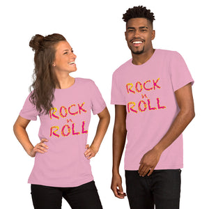 Rock n Roll Short-Sleeve Unisex Cotton T-Shirt