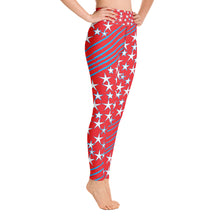 Load image into Gallery viewer, Stars &amp; Stripes Women&#39;s Yoga Leggings