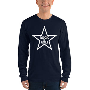 Rock n Roll White Star Long sleeve t-shirt