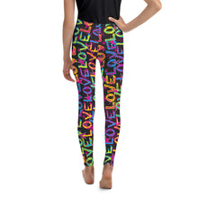 Load image into Gallery viewer, Love on Stars Kid&#39;s/Youth Leggings