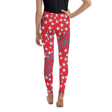 Load image into Gallery viewer, Stars &amp; Stripes Kid&#39;s/Youth Leggings