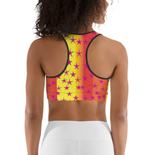 Load image into Gallery viewer, Big Pop Simple Stars Women&#39;s Sports Bra