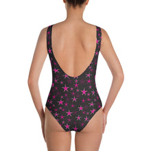 Load image into Gallery viewer, Pink Starlight Women&#39;s One-Piece Swimsuit