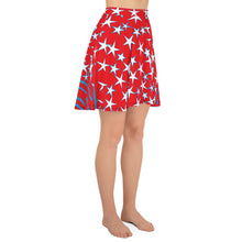 Load image into Gallery viewer, Stars &amp; Stripes Women&#39;s Skater Skirt