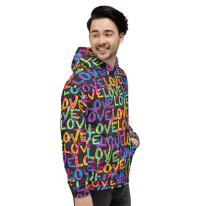 Love on Stars Unisex Hoodie