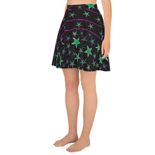 Load image into Gallery viewer, Night Sky Women&#39;s Skater Skirt