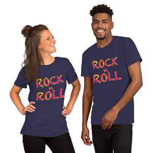 Rock n Roll Short-Sleeve Unisex Cotton T-Shirt