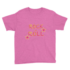 Rock n Roll & Up Down Stars Youth Short Sleeve T-Shirt