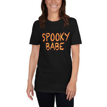 Load image into Gallery viewer, Z10Hallo Spooky Babe Family Halloween Adult Short-Sleeve Unisex Cotton T-Shirt