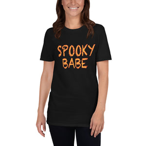 Z10Hallo Spooky Babe Family Halloween Adult Short-Sleeve Unisex Cotton T-Shirt