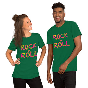 Rock n Roll Short-Sleeve Unisex Cotton T-Shirt