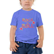 Load image into Gallery viewer, Rock n Roll &amp; Up Down Stars Toddler Short Sleeve Tee