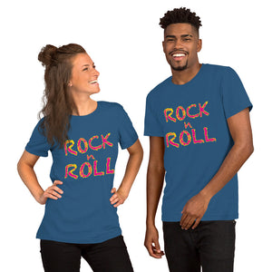 Rock n Roll Short-Sleeve Unisex Cotton T-Shirt