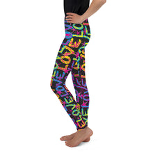 Load image into Gallery viewer, Love on Stars Kid&#39;s/Youth Leggings