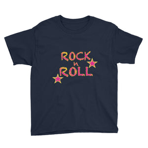 Rock n Roll & Up Down Stars Youth Short Sleeve T-Shirt