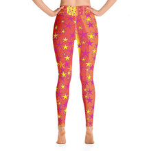 Load image into Gallery viewer, Big Pop Double Stars Women&#39;s Yoga Leggings