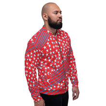 Load image into Gallery viewer, Stars &amp; Stripes Unisex Bomber Jacket