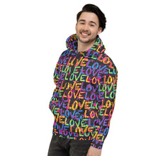 Load image into Gallery viewer, Love on Stars Unisex Hoodie