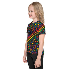 Load image into Gallery viewer, Love All Colors on Black Kid&#39;s T-Shirt