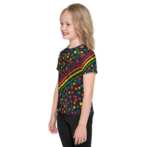 Love All Colors on Black Kid's T-Shirt