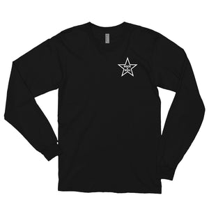 Rock n Roll White Star Long sleeve t-shirt