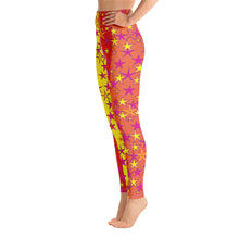 Load image into Gallery viewer, Big Pop Double Stars Women&#39;s Yoga Leggings