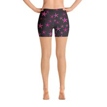 Load image into Gallery viewer, Pink Starlight Women&#39;s Aerobic Biker Shorts