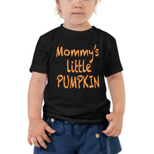 Load image into Gallery viewer, Z10Hallo Mommy&#39;s Little Pumpkin Family Halloween Toddler Short Sleeved Cotton Tee