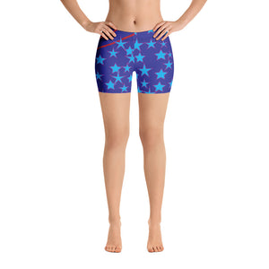 July Night Women's Aerobic Biker Shorts