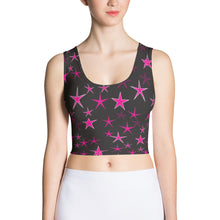 Load image into Gallery viewer, Pink Starlight Women&#39;s Yoga Crop Top