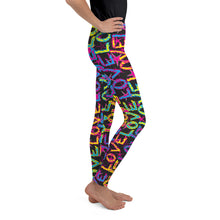 Load image into Gallery viewer, Love on Stars Kid&#39;s/Youth Leggings