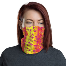 Load image into Gallery viewer, Big Pop Double Stars Unisex Neck Gaiter Face Mask