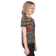 Load image into Gallery viewer, Peace, Love &amp; Rock n Roll on Stars Kid&#39;s T-Shirt