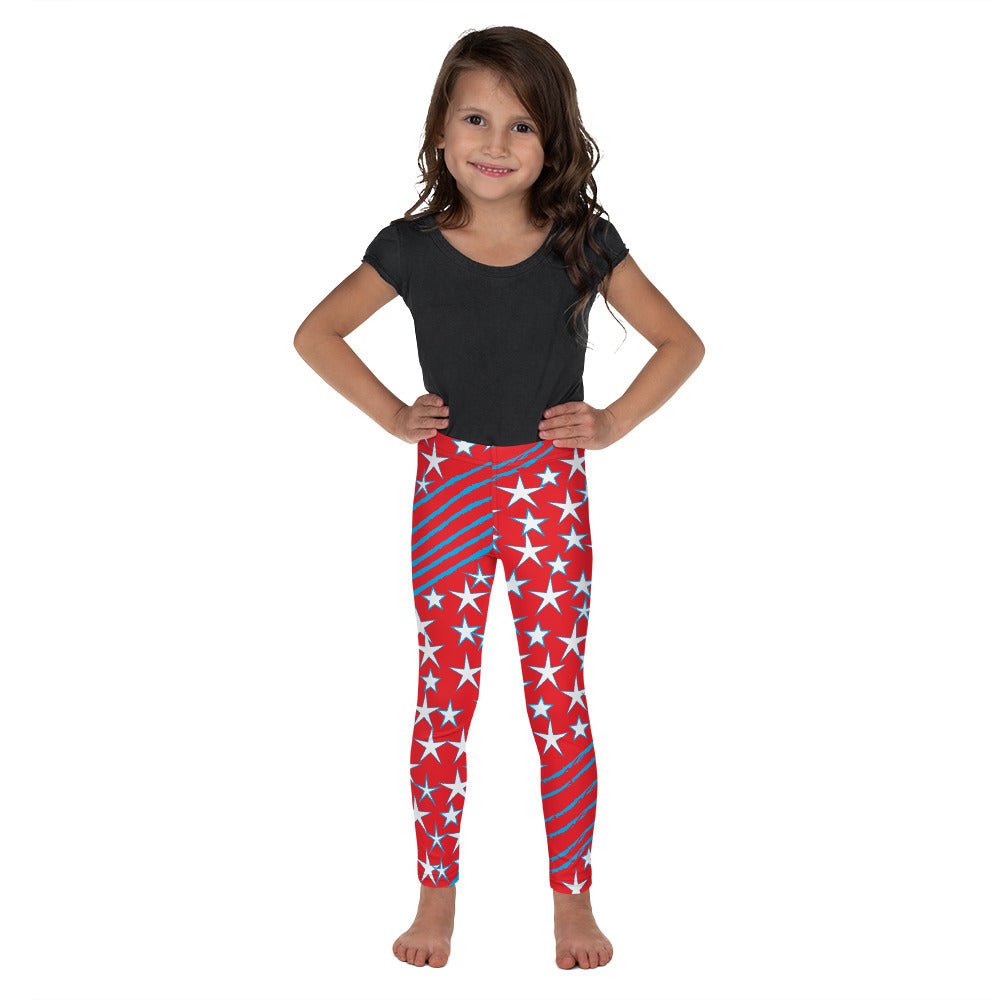 Stars & Stripes Kid's Leggings