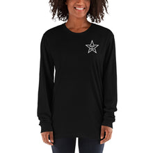 Load image into Gallery viewer, Rock n Roll White Star Long sleeve t-shirt