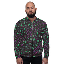 Load image into Gallery viewer, Night Sky Unisex Bomber Jacket