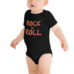 Rock n Roll Baby Short Sleeved T-Shirt Bodysuit