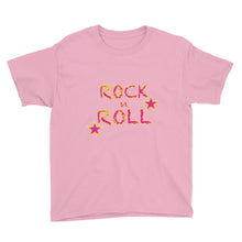 Load image into Gallery viewer, Rock n Roll &amp; Up Down Stars Youth Short Sleeve T-Shirt