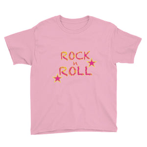 Rock n Roll & Up Down Stars Youth Short Sleeve T-Shirt