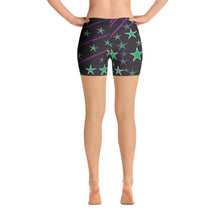 Load image into Gallery viewer, Night Sky Women&#39;s Aerobic Biker Shorts