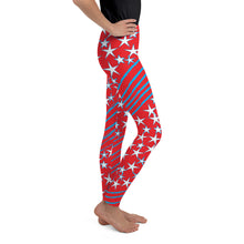 Load image into Gallery viewer, Stars &amp; Stripes Kid&#39;s/Youth Leggings